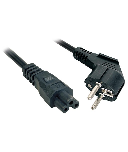 Lindy CABLE POWER SCHUKO TO C5 3M - Надежный шнур питания Lindy CABLE POWER SCHUKO TO C5 3M - Надежный шнур питания