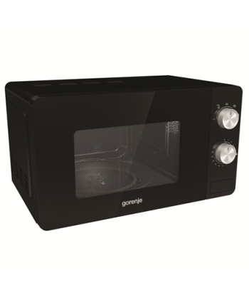 Gorenje Microwave oven MO20E1B Free standing, 20 L, 800 W, Black