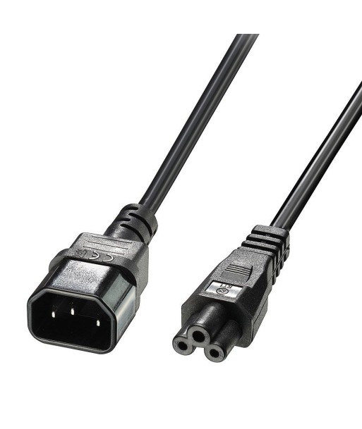 Lindy IEC C14 to IEC C5 Power Cable - 2m (30341) Lindy IEC C14 to IEC C5 Power Cable - 2m (30341)