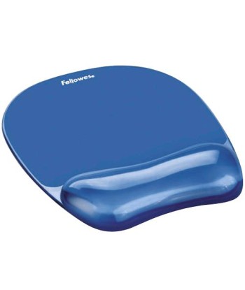 Fellowes Crystal Gel Mouse Pad - Blue