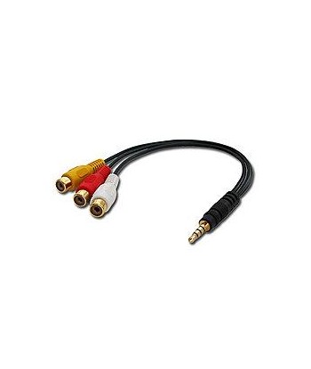 ADAPTER 3.5MM TO 3XPHONO F/35539 LINDY