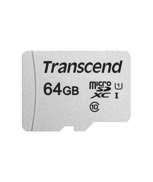 MEMORY MICRO SDXC 64GB/C10 TS64GUSD300S TRANSCEND