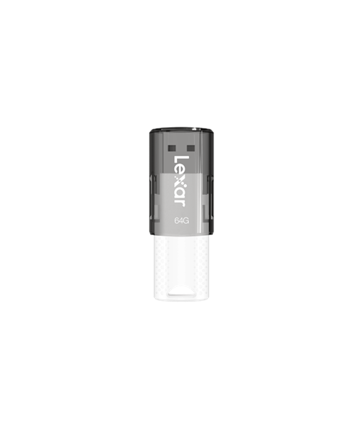Lexar JumpDrive S60 64GB USB 2.0 Flash Drive - Black/Teal