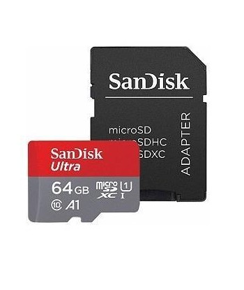 MEMORY MICRO SDXC 64GB UHS-I/W/A SDSQUAB-064G-GN6MA SANDISK