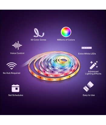 TP-Link Tapo L930-5 Умная Wi-Fi светодиодная лента - 5м, многоцветная, с регулировкой яркости