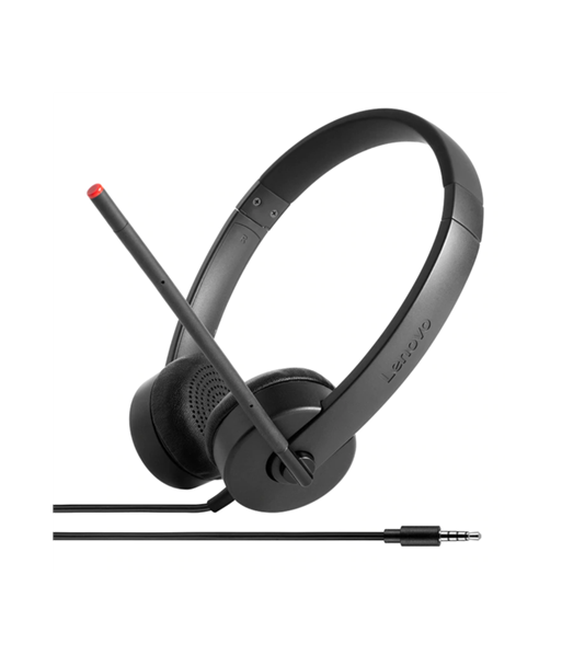 Lenovo Essential Stereo Analog Headset Essential Stereo Black