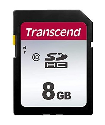 MEMORY SDHC 8GB C10/TS8GSDC300S TRANSCEND