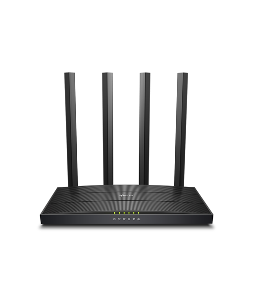 TP-LINK AC1200 Wireless Gigabit Router Archer C6U 802.11ac, 300+867 Mbit/s, 10/100/1000 Mbit/s, Ethernet LAN (RJ-45) ports 4