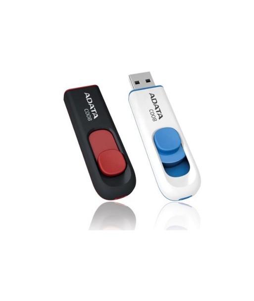 MEMORY DRIVE FLASH USB2 32GB/WH/BLUE AC008-32G-RWE A-DATA
