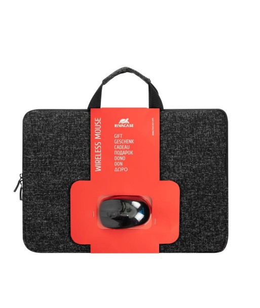 NB SLEEVE ANVIK 15.6" + MOUSE/7916 BLACK RIVACASE
