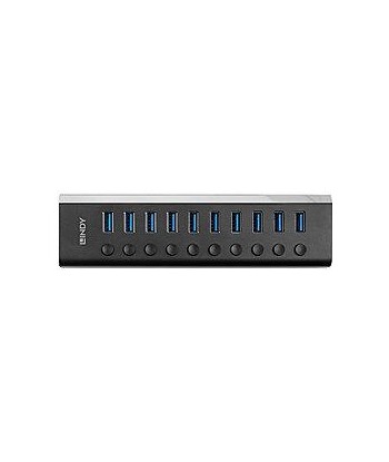 Lindy 10-Портовый USB 3.0 Hub