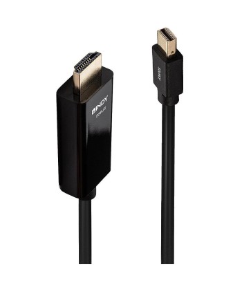 Кабель Lindy Mini DisplayPort - HDMI 2м - Наслаждайтесь кристально чистым изображением! ✨