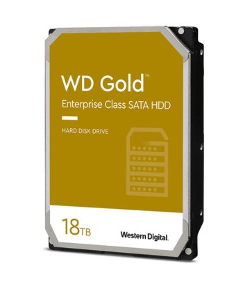 HDD WESTERN DIGITAL Gold 18TB SATA 3.0 256 MB 7200 rpm 3,5" WD181KRYZ