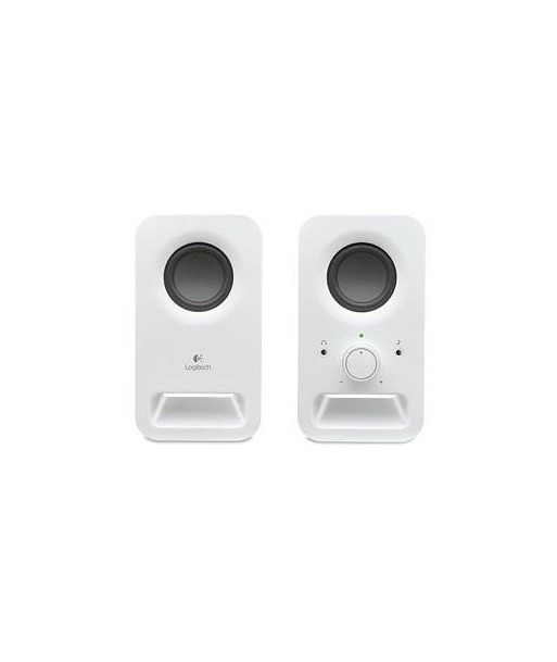 Logitech Z150 White Stereo Speakers - Crisp Audio, Compact Design Logitech Z150 White Stereo Speakers - Crisp Audio, Compact Design