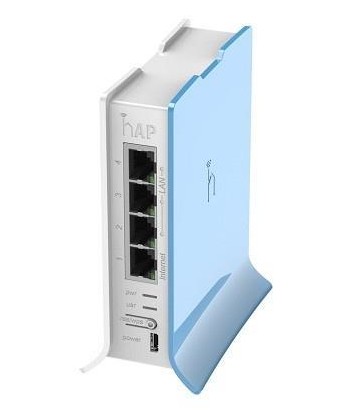 Access Point MIKROTIK IEEE 802.11b IEEE 802.11g IEEE 802.11n 1xUSB 2.0 4x10/100M RB941-2ND-TC