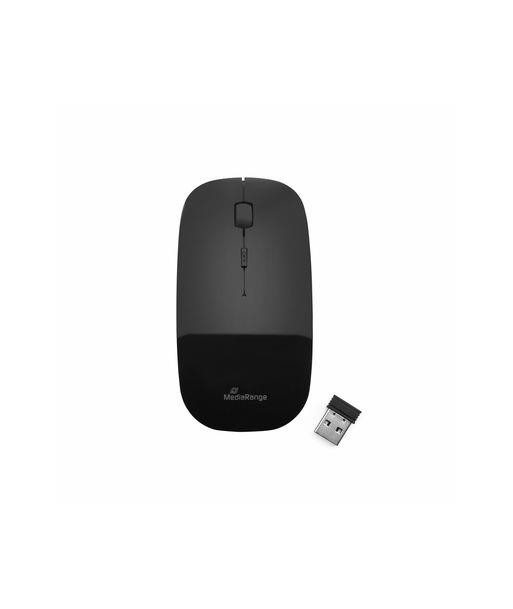 MEDIARANGE MROS215 Wireless Optical Mouse - Black MEDIARANGE MROS215 Wireless Optical Mouse - Black