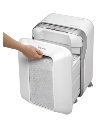 Уничтожитель бумаги Fellowes Powershred LX201 Белый с перекрестной резкой