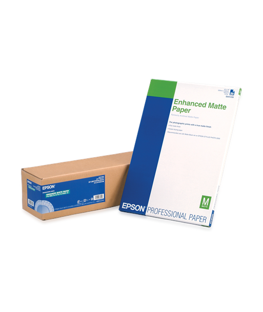 Epson Enhanced Matte Paper - A4 - 189 г/м² (50 листов) Epson Enhanced Matte Paper - A4 - 189 г/м² (50 листов)