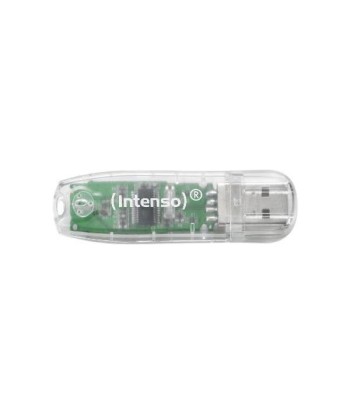 Mälupulk USB2 32GB/TRANSPARENT 3502480 INTENSO