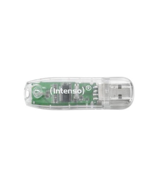Intenso 32GB USB 2.0 Прозрачный Флеш-накопитель Intenso 32GB USB 2.0 Прозрачный Флеш-накопитель