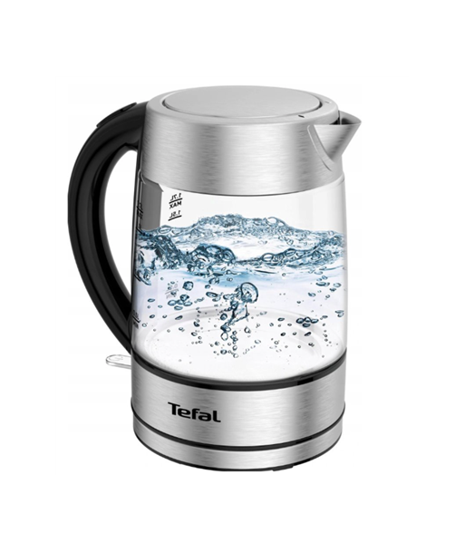 Чайник Tefal KI772D Elegance - Нержавеющая Сталь и Черный - Современный Дизайн, 1.7л Чайник Tefal KI772D Elegance - Нержавеющая Сталь и Черный - Современный Дизайн, 1.7л