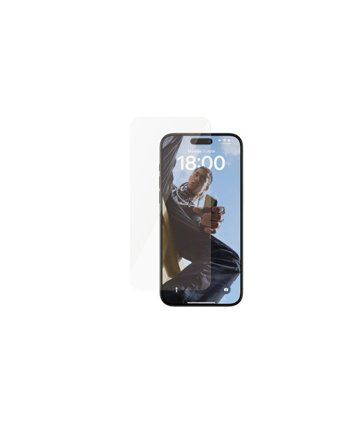 PanzerGlass SAFE. Защитная пленка Ultra-Wide Fit для iPhone 15 Pro Max
