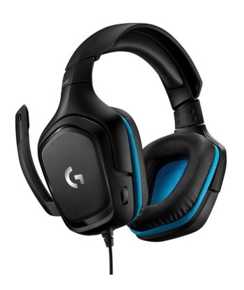 HEADSET GAMING G432/BLACK 981-000770 LOGITECH