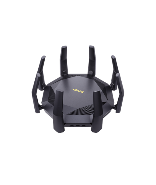 Wireless Router ASUS 6000 Mbps Mesh Wi-Fi 6 USB 3.1 9x10/100/1000M 1x10GbE 1xSPF+ Number of antennas 8 RT-AX89X