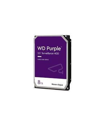 HDD WESTERN DIGITAL Purple 8TB SATA 3.0 256 MB 5640 rpm 3,5" WD85PURZ