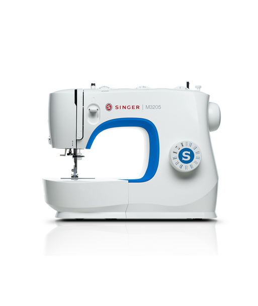 Singer Sewing Machine M3205 Number of stitches 23, Number of buttonholes 1, White Singer Sewing Machine M3205 Number of stitches 23, Number of buttonholes 1, White