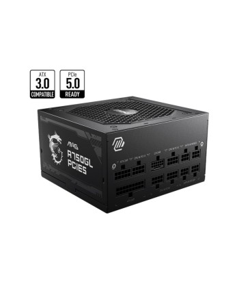 Power Supply MSI 750 Watts Efficiency 80 PLUS GOLD PFC Active MAGA750GLPCIE5