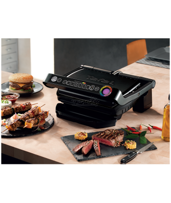 TEFAL OptiGrill+ GC712834 Contact grill 2000 W Black