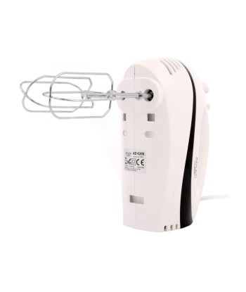 Adler AD 4205b Hand Mixer - 300W, 5 Speeds + Turbo - White/Black