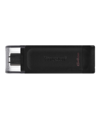 Kingston DataTraveler 70 64 GB, USB-C, Black