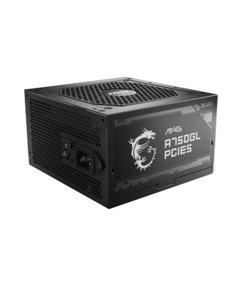 Power Supply MSI 750 Watts Efficiency 80 PLUS GOLD PFC Active MAGA750GLPCIE5