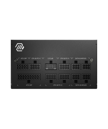 Power Supply MSI 750 Watts Efficiency 80 PLUS GOLD PFC Active MAGA750GLPCIE5