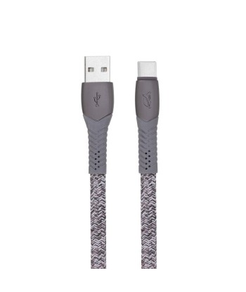 RIVACASE PS6102 Кабель USB-C to USB 2.0, 1.2м, Серый
