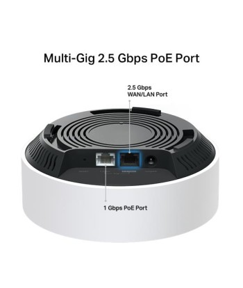 Wireless Router TP-LINK Wireless Router 3-pack 3000 Mbps Mesh Wi-Fi 6 1x10/100/1000M 1x2.5GbE DHCP DECOX50-POE(3-PACK)