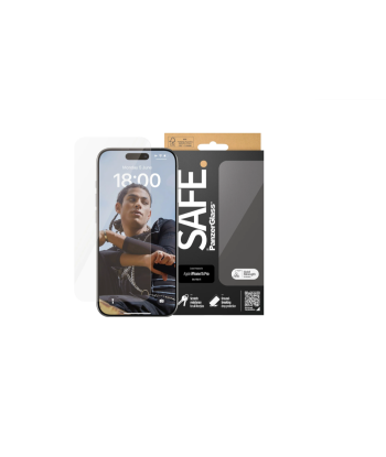 PanzerGlass SAFE. Screen Protector Iphone15 PRO Ultra-Wide Fit PanzerGlass