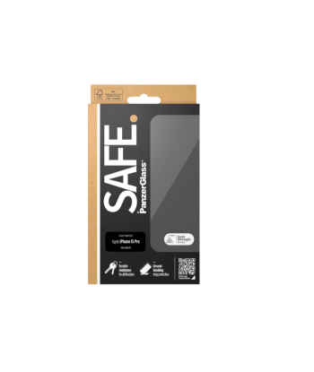 PanzerGlass SAFE. Screen Protector Iphone15 PRO Ultra-Wide Fit PanzerGlass