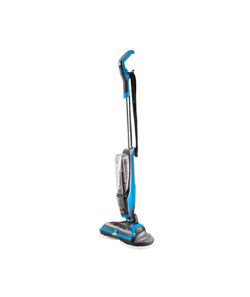 Mop, SpinWave, Corded operating, Washing function, Power 105 W, Blue/Titanium