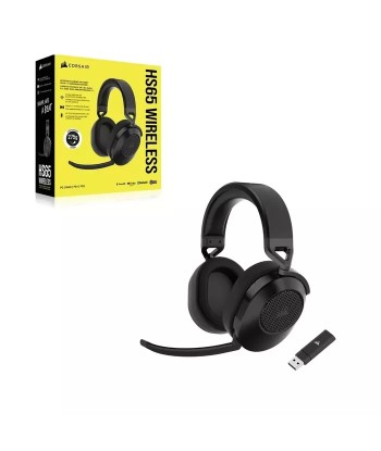 Mänguri peakomplekt CORSAIR HS65, Wireless, Carbon