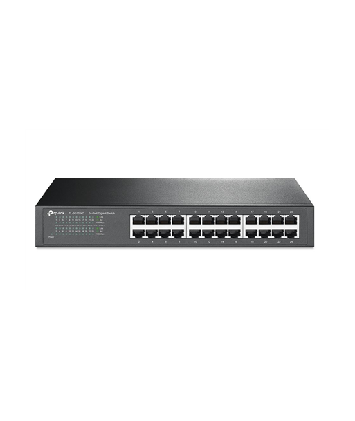 TP-LINK Switch TL-SG1024D Unmanaged, Desktop/Rackmountable, 1 Gbps (RJ-45) ports quantity 24