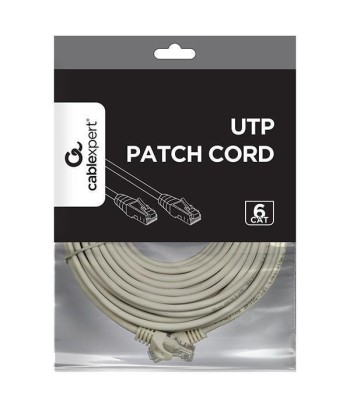 Gembird CAT6 UTP Патч-кабель - 10м - Серый