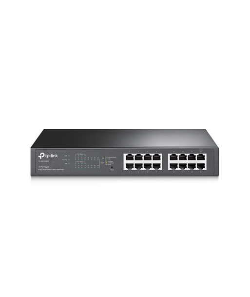 TP-LINK Switch TL-SG1016PE Web Managed, Desktop/Rackmountable, 1 Gbps (RJ-45) ports quantity 16, PoE+ ports quantity 8