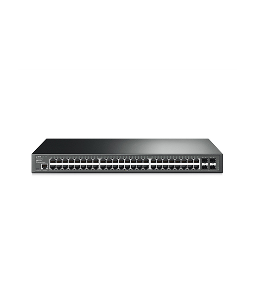 TP-LINK Switch T2600G-52TS Managed L2, Rackmountable, 1 Gbps (RJ-45) ports quantity 48, SFP ports quantity 4