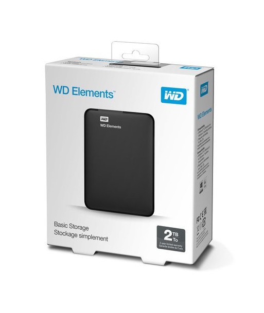 WD 2.5 Elements Portable 2TB USB3.0