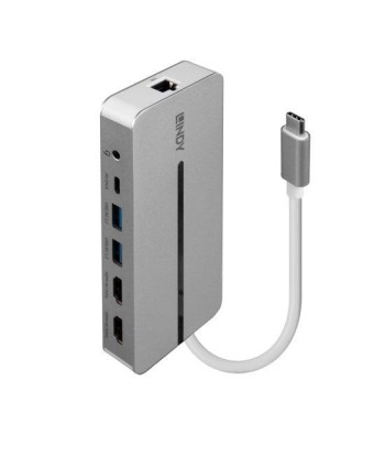 I/O DOCKING STATION USB-C/MINI DUAL 4K 43360 LINDY