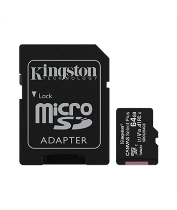 Kingston Canvas Select Plus 64GB Micro-SDHC+ ADAP