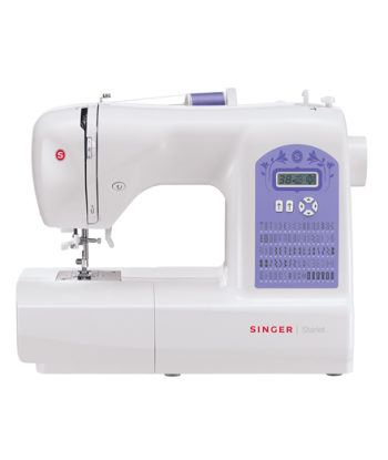 Singer Starlet 6680 Sewing Machine - 80 Stitches, 6 Buttonholes, White
